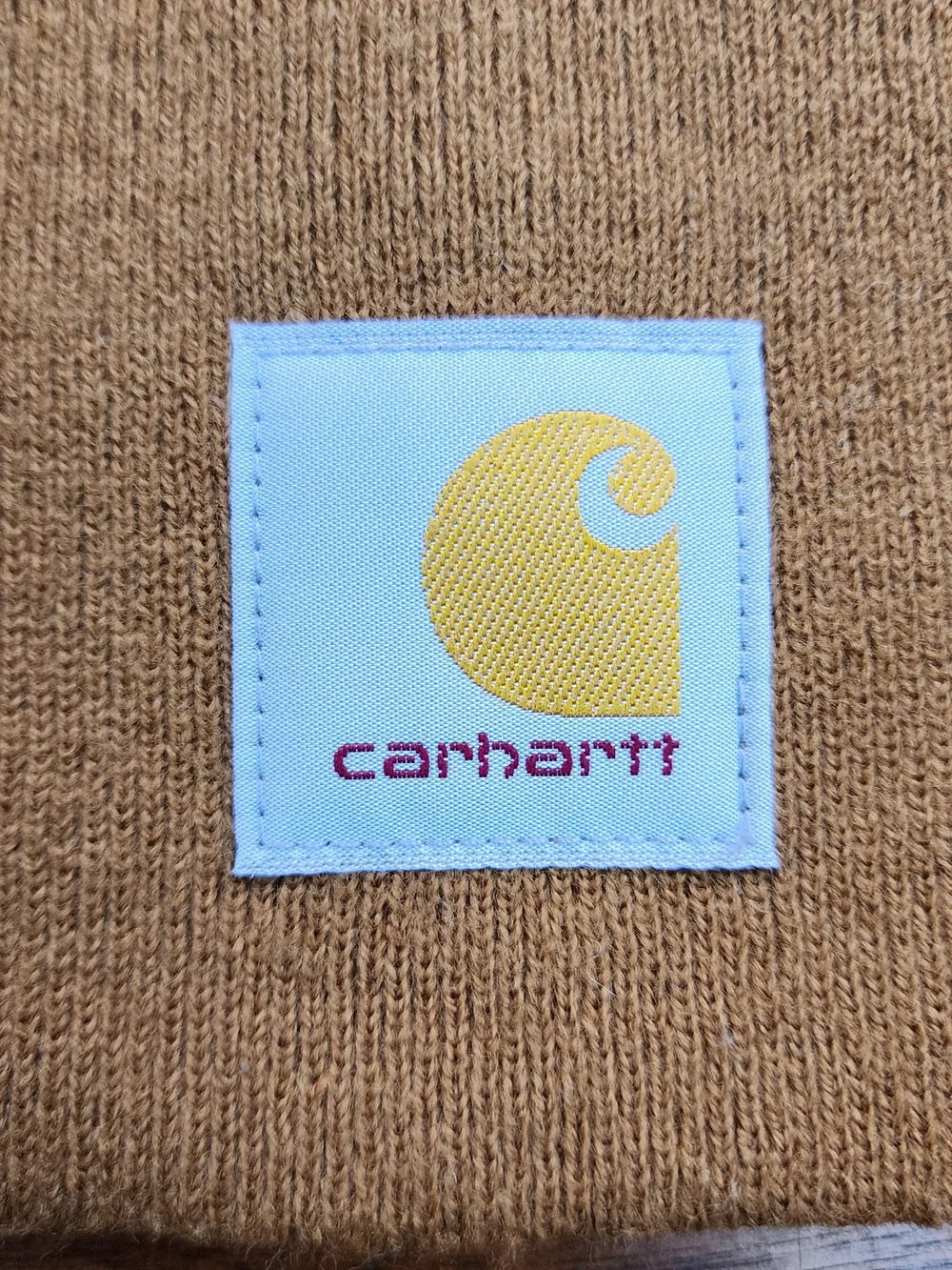 Carhartt NWT A18 Knit Cuffed Beanie Hat Classic Carhartt Brown Unisex OS